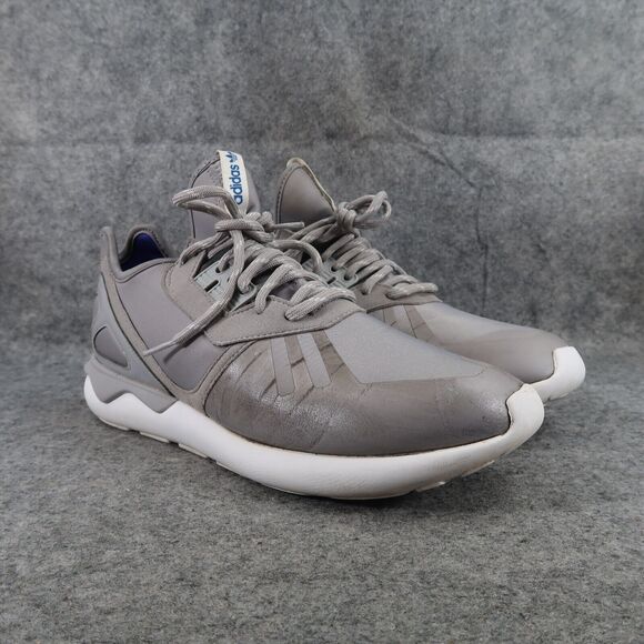 Adidas Shoes Mens 11 Sneaker Athletic Tubular Runner Lifestyle Trainer Onix Grey - Picture 1 of 14